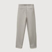 Pantalon chino jogger vert kaki homme
