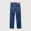 Jeans regular longueur 34 en coton denim stone homme
