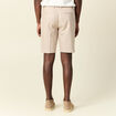 Bermuda droit gris homme