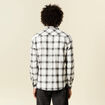 Chemise manches longues bleu marine homme