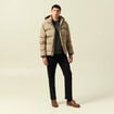 Pull manches longues col rond noir homme