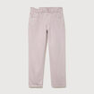 Jeans large longueur 32 en coton parme homme