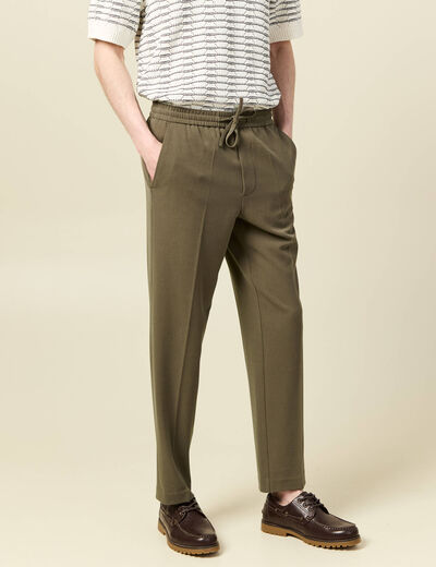 Pantalon taupe homme