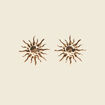 Boucles d'oreilles couleur or femme