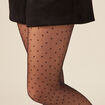 Collants fantaisie noir femme