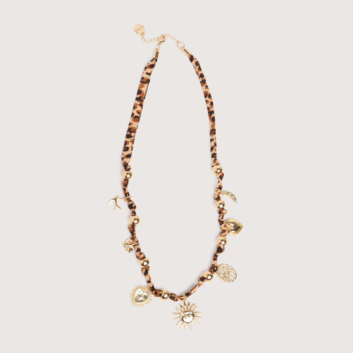 Collier camel femme