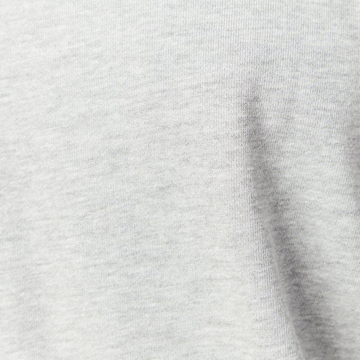 Sweat manches longues brod&eacute; gris homme