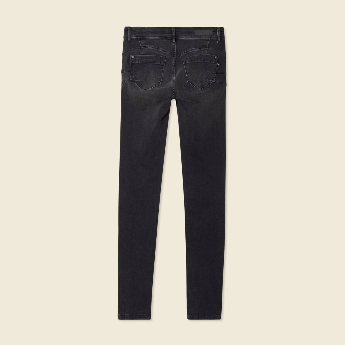 Jeans Marylin - skinny push up denim gris femme