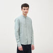 Chemise manches longues vert clair homme