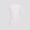 T-shirt manches courtes blanc femme