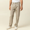 Jeans large longueur 32 en coton denim beige homme