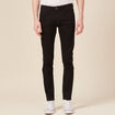Jeans slim éco-responsable denim noir homme