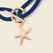 Bracelet bleu marine femme