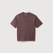 T-shirt en coton mauve homme