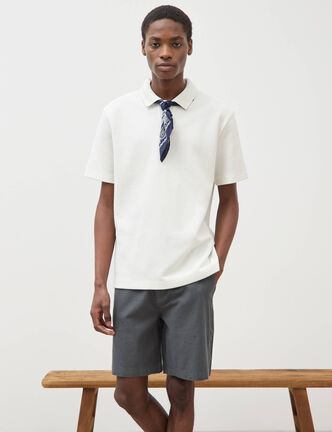 Bermuda vert kaki homme