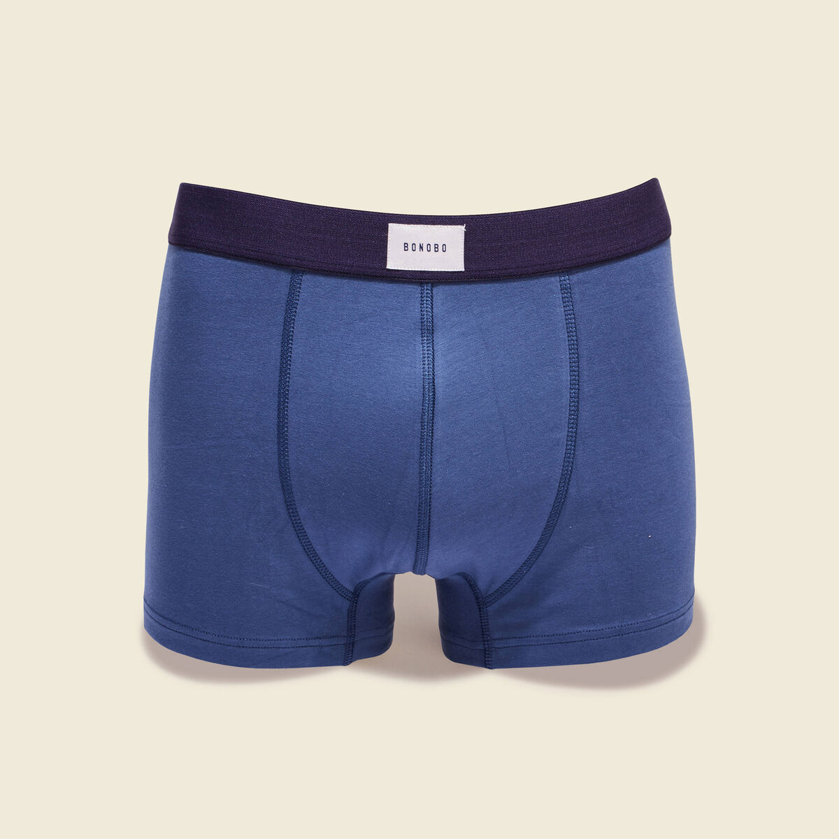 Lot 2 boxers bleu foncé homme