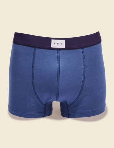 Lot 2 boxers bleu foncé homme