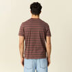 T-shirt manches courtes bordeaux homme