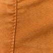 Pantalon chino cigarette marron femme
