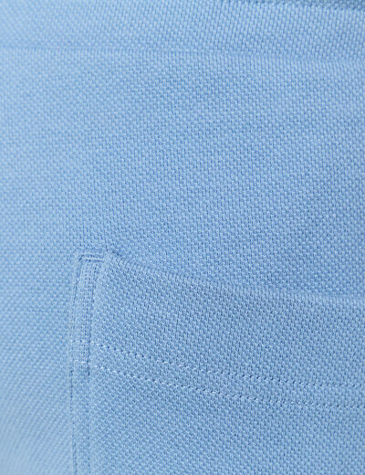 Bermuda bleu gris homme