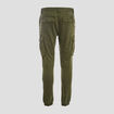 Pantalon cargo taille à cordon vert kaki homme