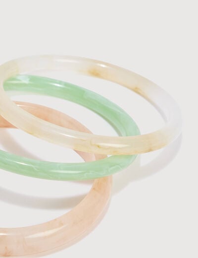 Bracelet vert pastel femme
