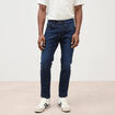 Jeans slim longueur 30 denim brut homme