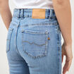 Jeans bootcut denim used femme