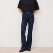 Jeans bootcut denim brut rinse femme