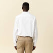 Chemise manches longues blanc homme
