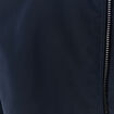 Blouson court manches longues doubl&eacute; bleu marine homme
