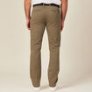 Pantalon chino straight vert kaki homme