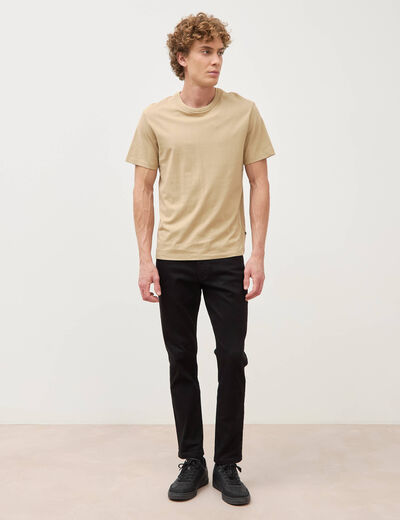 Jeans slim longueur 30 denim noir homme