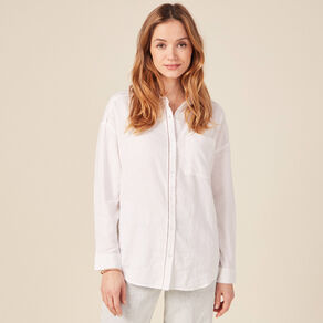 chemise eco responsable blanc femme Chemise éco-responsable blanc femme