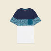 T-shirt manches courtes bleu homme