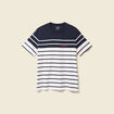 T-shirt manches courtes ecru homme