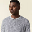 T-shirt éco-responsable bleu foncé homme