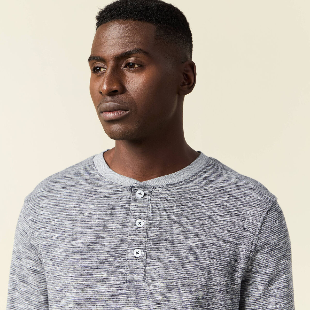 T-shirt éco-responsable bleu foncé homme