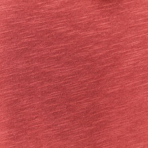 T-shirt manches courtes rouge foncé femme