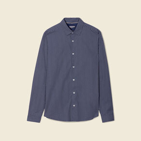 Chemise bleu marine homme