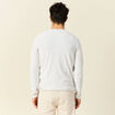 Pull manches longues ecru homme