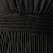 Robe patineuse courte manches longues noir femme