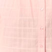 Blouse manches longues rose femme