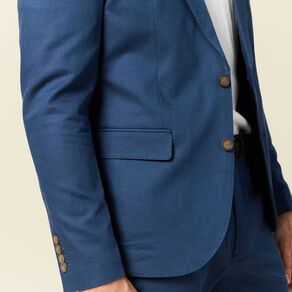 veste blazer cintre bleu fonce homme Veste blazer cintré bleu foncé homme
