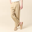 Pantalon chino à pinces sable homme