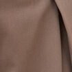Pantalon large taille standard marron femme