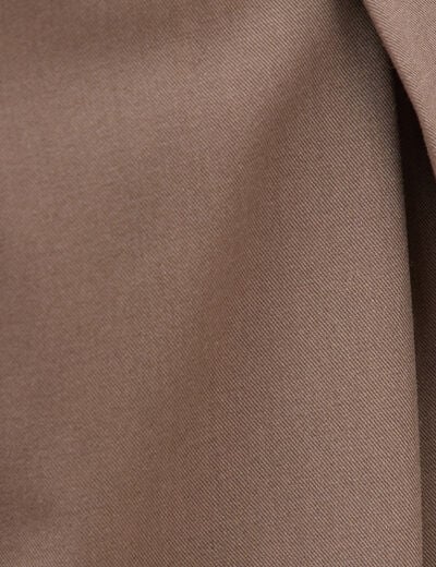 Pantalon large taille standard marron femme