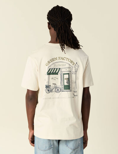 T-shirt manches courtes sable homme