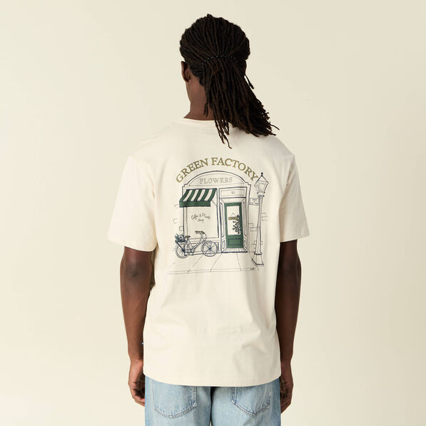 T-shirt manches courtes sable homme