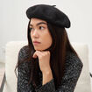 B&eacute;ret noir femme